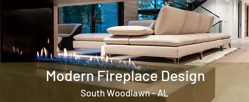 Modern Fireplace Design South Woodlawn - AL