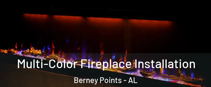 Multi-Color Fireplace Installation Berney Points - AL