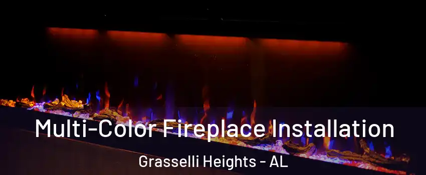 Multi-Color Fireplace Installation Grasselli Heights - AL