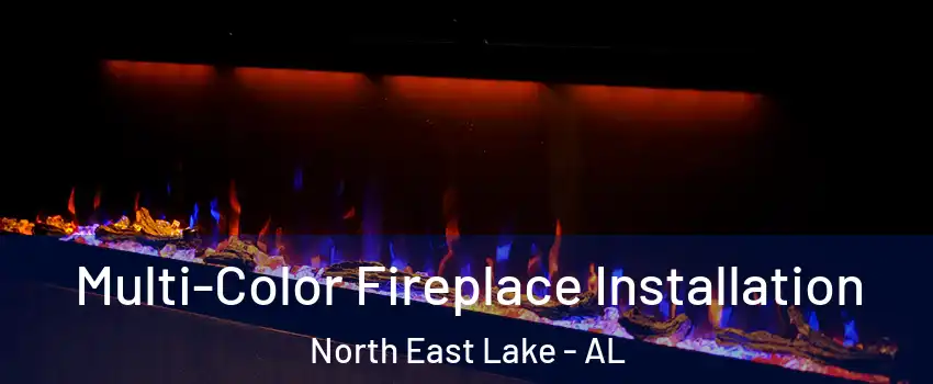 Multi-Color Fireplace Installation North East Lake - AL