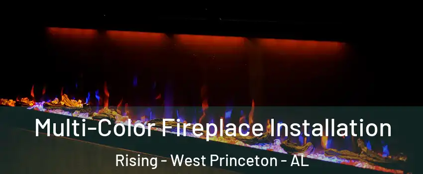 Multi-Color Fireplace Installation Rising - West Princeton - AL