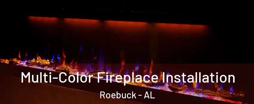 Multi-Color Fireplace Installation Roebuck - AL