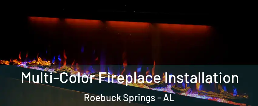 Multi-Color Fireplace Installation Roebuck Springs - AL