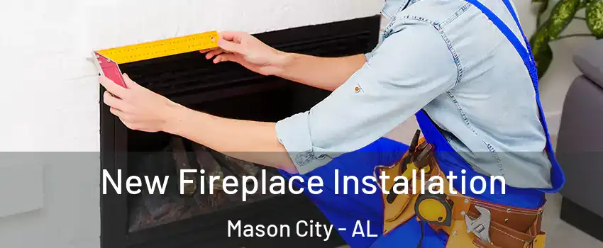 New Fireplace Installation Mason City - AL