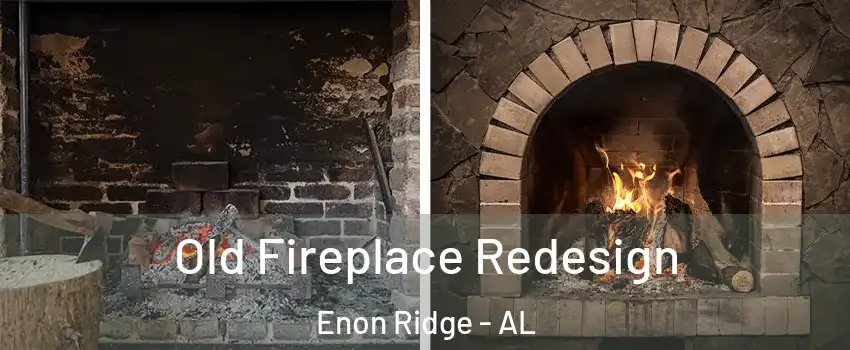 Old Fireplace Redesign Enon Ridge - AL