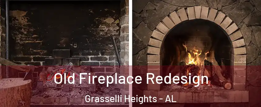 Old Fireplace Redesign Grasselli Heights - AL