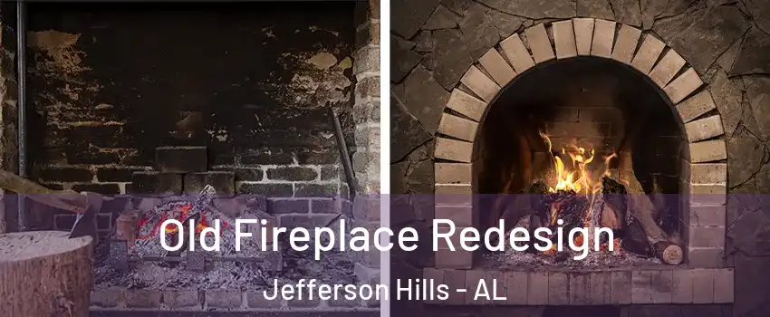Old Fireplace Redesign Jefferson Hills - AL