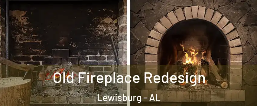 Old Fireplace Redesign Lewisburg - AL