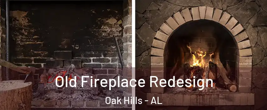 Old Fireplace Redesign Oak Hills - AL