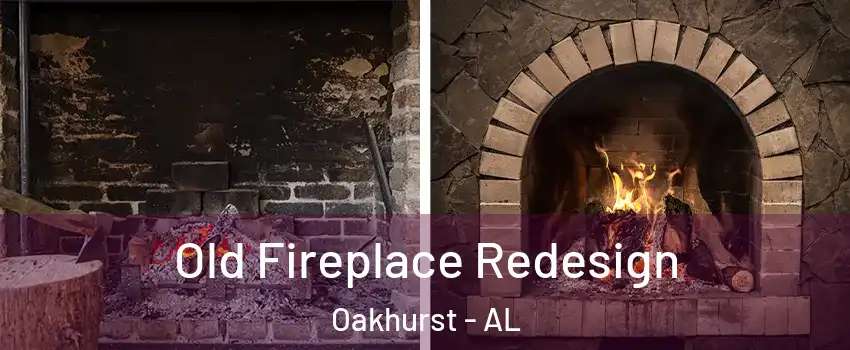 Old Fireplace Redesign Oakhurst - AL