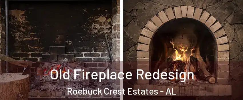 Old Fireplace Redesign Roebuck Crest Estates - AL