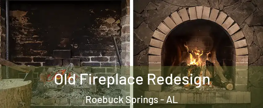 Old Fireplace Redesign Roebuck Springs - AL