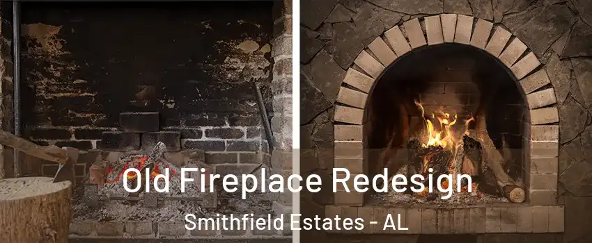 Old Fireplace Redesign Smithfield Estates - AL