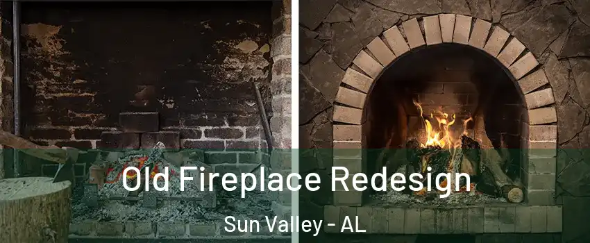 Old Fireplace Redesign Sun Valley - AL
