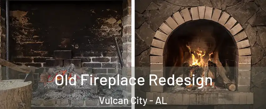 Old Fireplace Redesign Vulcan City - AL