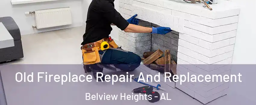 Old Fireplace Repair And Replacement Belview Heights - AL