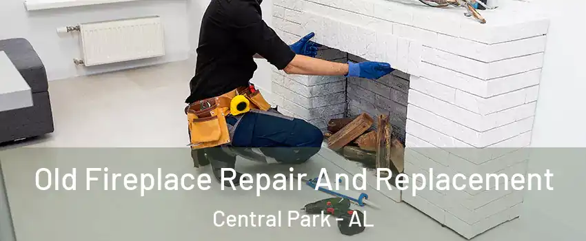 Old Fireplace Repair And Replacement Central Park - AL