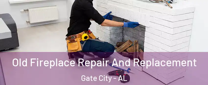 Old Fireplace Repair And Replacement Gate City - AL