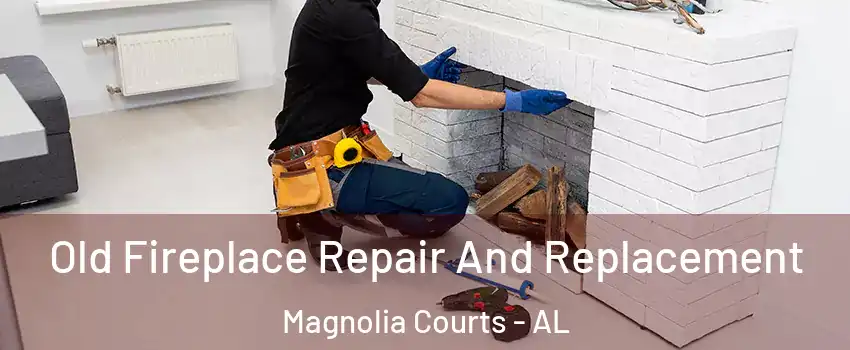 Old Fireplace Repair And Replacement Magnolia Courts - AL