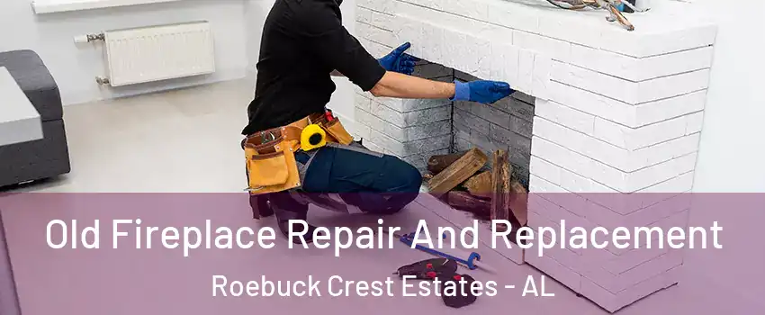 Old Fireplace Repair And Replacement Roebuck Crest Estates - AL