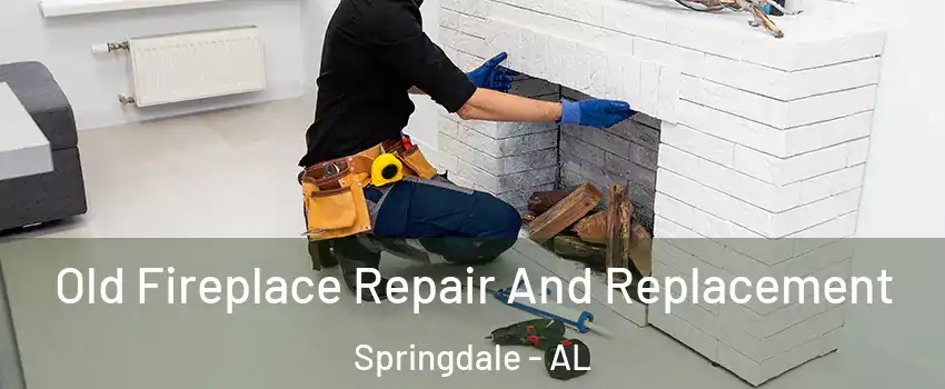 Old Fireplace Repair And Replacement Springdale - AL