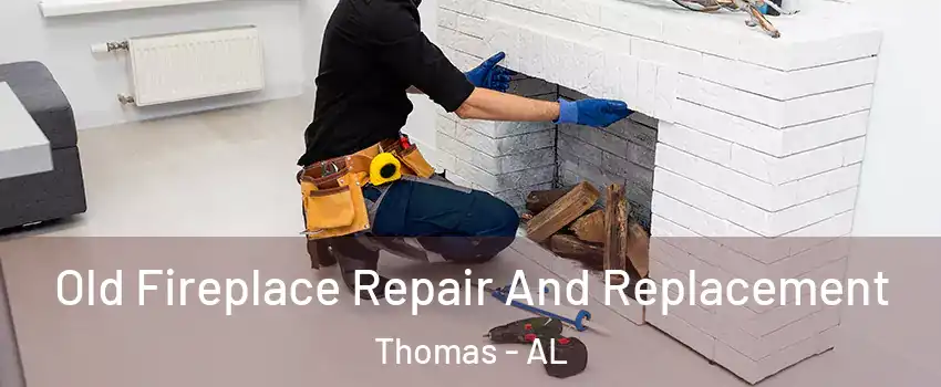 Old Fireplace Repair And Replacement Thomas - AL