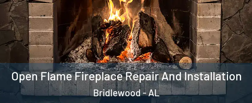 Open Flame Fireplace Repair And Installation Bridlewood - AL
