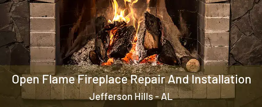 Open Flame Fireplace Repair And Installation Jefferson Hills - AL