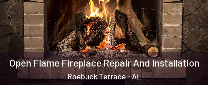 Open Flame Fireplace Repair And Installation Roebuck Terrace - AL