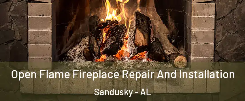 Open Flame Fireplace Repair And Installation Sandusky - AL