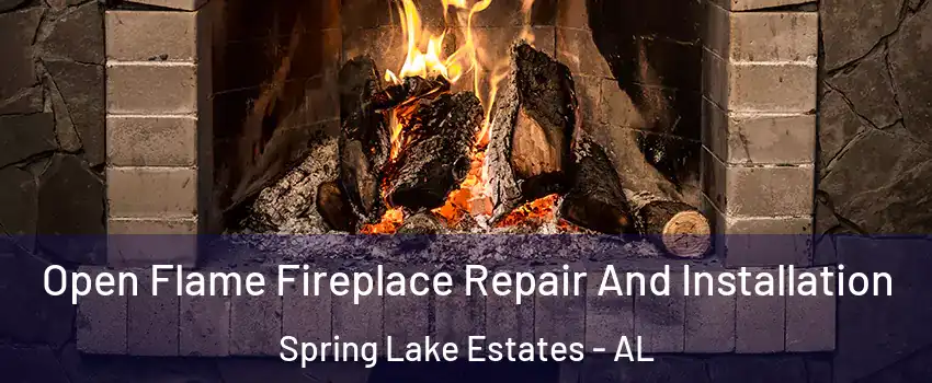 Open Flame Fireplace Repair And Installation Spring Lake Estates - AL