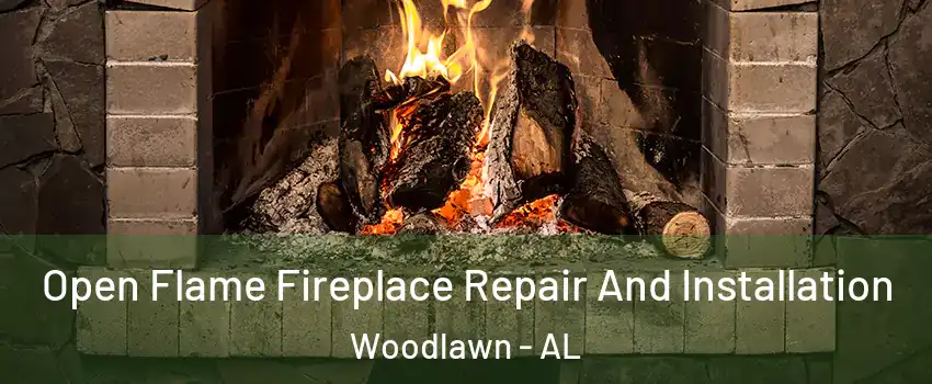 Open Flame Fireplace Repair And Installation Woodlawn - AL