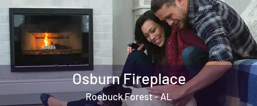 Osburn Fireplace Roebuck Forest - AL