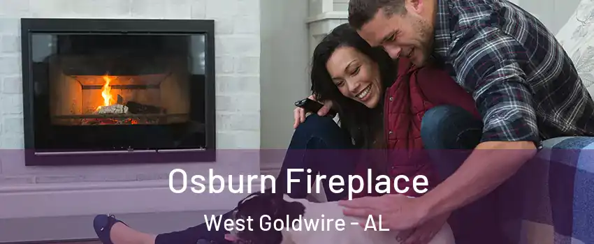 Osburn Fireplace West Goldwire - AL