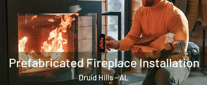 Prefabricated Fireplace Installation Druid Hills - AL