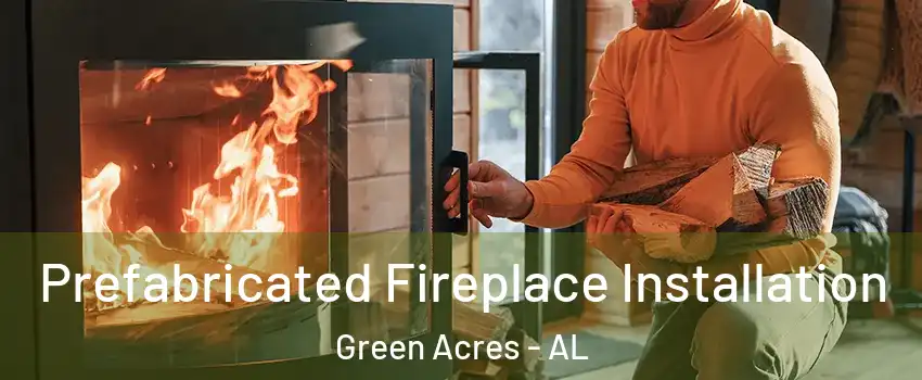 Prefabricated Fireplace Installation Green Acres - AL