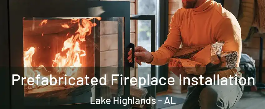 Prefabricated Fireplace Installation Lake Highlands - AL