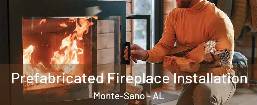 Prefabricated Fireplace Installation Monte-Sano - AL