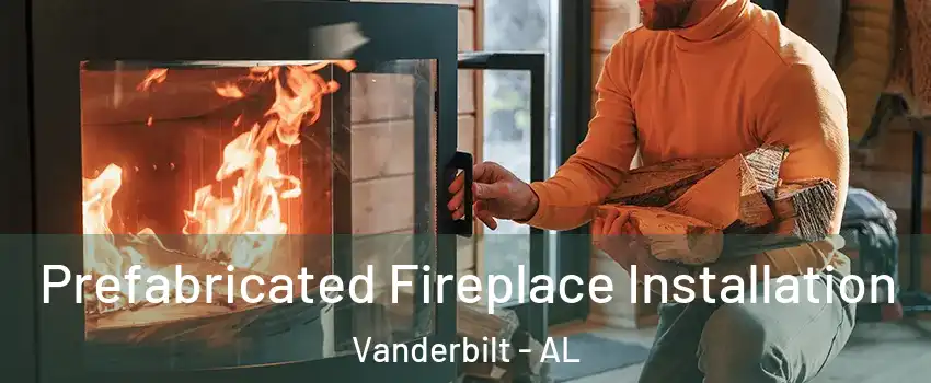 Prefabricated Fireplace Installation Vanderbilt - AL