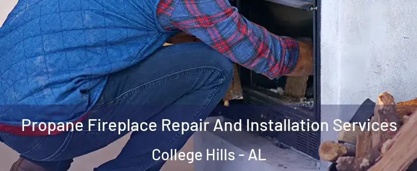 Propane Fireplace Repair And Installation Services College Hills - AL