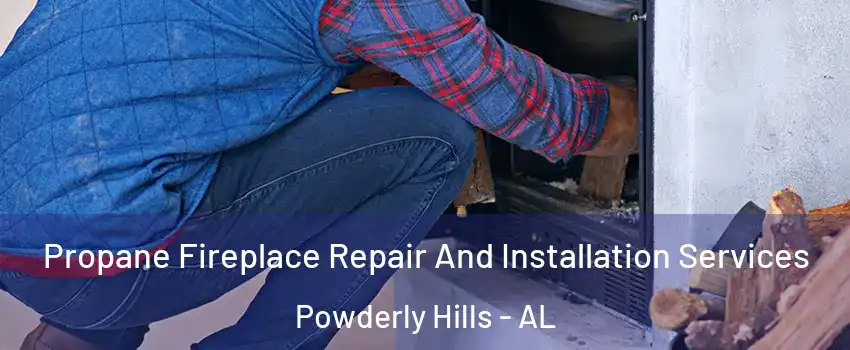 Propane Fireplace Repair And Installation Services Powderly Hills - AL
