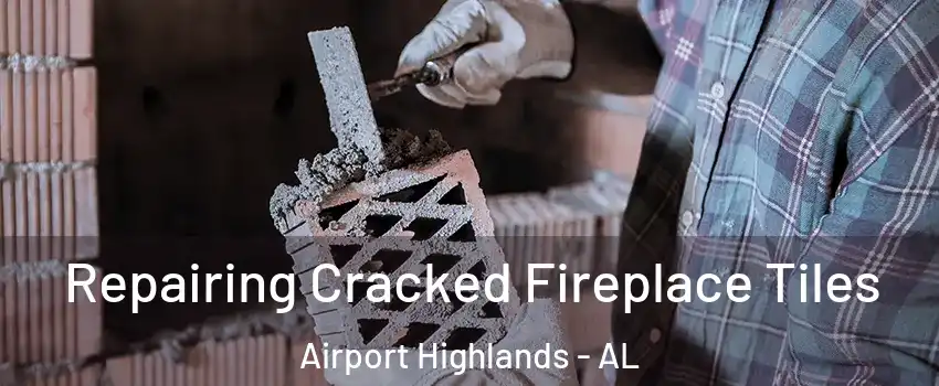 Repairing Cracked Fireplace Tiles Airport Highlands - AL
