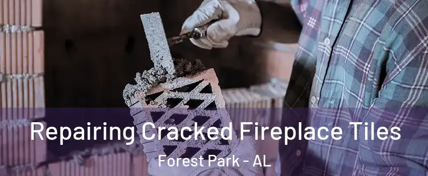 Repairing Cracked Fireplace Tiles Forest Park - AL