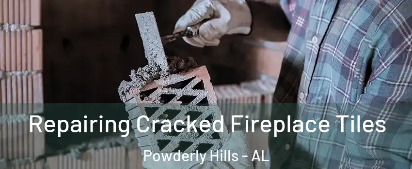 Repairing Cracked Fireplace Tiles Powderly Hills - AL