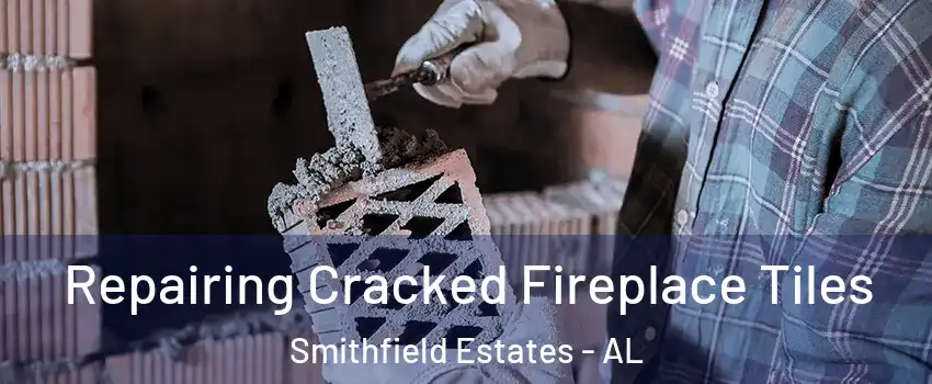 Repairing Cracked Fireplace Tiles Smithfield Estates - AL