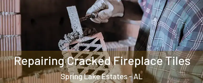 Repairing Cracked Fireplace Tiles Spring Lake Estates - AL