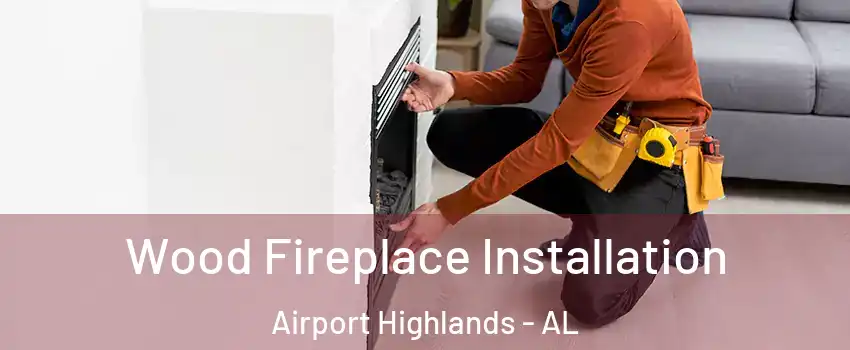 Wood Fireplace Installation Airport Highlands - AL