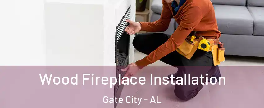 Wood Fireplace Installation Gate City - AL