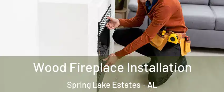 Wood Fireplace Installation Spring Lake Estates - AL