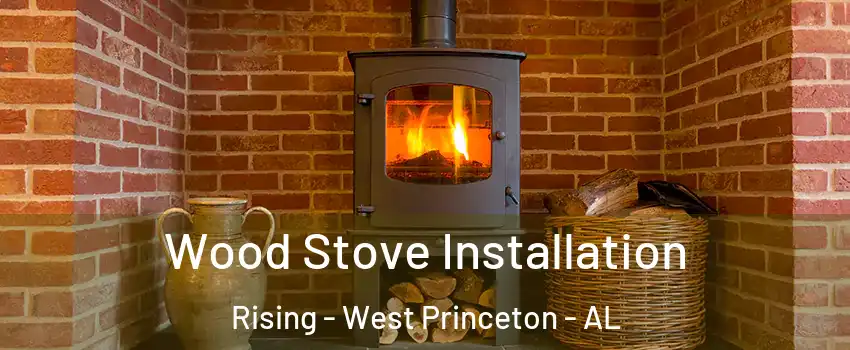 Wood Stove Installation Rising - West Princeton - AL